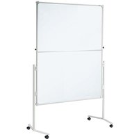 MAUL Moderationswand 'MAULpro' klappbar Whiteboard mit Textiloberfläche grau 150 x 120 cm