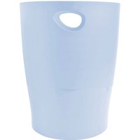 8 Exacompta Papierkörbe Ecobin "Aquarel", 15 l, pastellblau