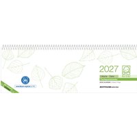 Zettler Tischkalender aus Recyclingpapier, 60 Seiten 2027 (1 Woche - 1 Seite) – Ansicht 1