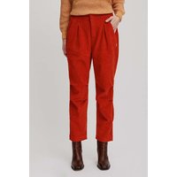tranquillo Bio-Damen-Cordhose im Tapered Style, rooibos, Gr. 40 – Ansicht 1