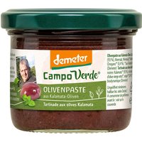 Campo Verde Bio-Olivenpaste aus Kalamata-Oliven, 100 g