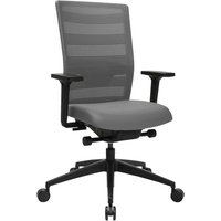 Topstar Bürodrehstuhl "Sitness AirWork" mit Armlehnen, grau – Ansicht 1