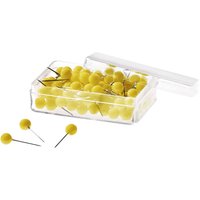 100 Stk. Moderationsnadeln gelb 6 x 15 mm – Ansicht 1