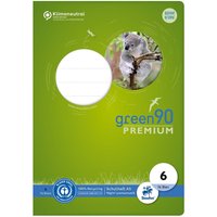 Staufen Schulheft "premio" DIN A5, 90 g/m², Lineatur 6