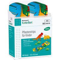 WERO Werosmart KunterBunt Pflasterstrips, 7,2 x 2,5 cm, 40 Stück für WERO Smart Box