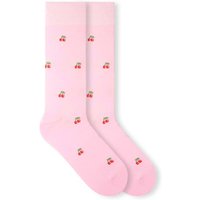 VON JUNGFELD Bio-Socken "Cherry", rose pink, Gr. 36/40
