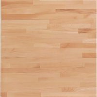 Tischplatte Buche massiv, 70x70 cm, Stärke 20 mm, geölt