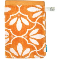 tranquillo Bio-Waschhandschuh "RETRO" 20 x 15 cm, orange