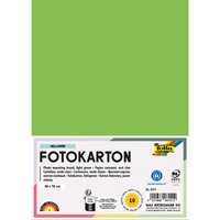 folia Fotokarton, 300 g/m², 50 x 70 cm, 10 Bogen, hellgrün – Ansicht 1