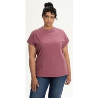 MELA Bio-Damen-T-Shirt "MADHU" mit Fledermausärmeln, marmelade melange, Gr.L – Ansicht 1
