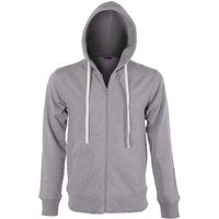 Living Crafts Bio-Herren-Kapuzenjacke "Cameron" grau, Gr. L – Ansicht 1