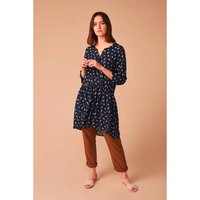LANA Bio-Damen-Kleid "Irina" Ginko nightblue, Gr. 40