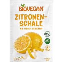 BIOVEGAN Bio-Zitronenschale gerieben, 9 g