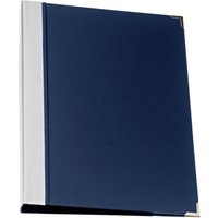 Ringbuch "Opaco" in Duo-Color-Optik, DIN A5, 2-Ringmechanik, blau