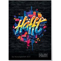 Häfft Hausaufgabenheft Original 2026/27, Graffiti