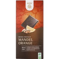 GEPA Bio-Schokolade 'Grand Chocolat' Mandel Orange 100 g