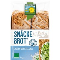 Bohlsener Mühle Bio-Snäckebrot Brezelsalz und Laugen, 200 g