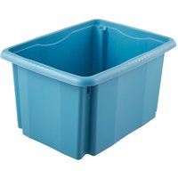 keeeper Aufbewahrungsbox "Emil Eco Line" 38 x 28,5 x 20,5 cm, 15 l, blau – Ansicht 1