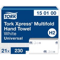 Tork Xpress Multifold-Papierhandtücher "Universal H2" 21 x 230 Blatt, weiß