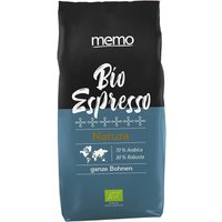 memo Bio-Espresso 'Natura' ganze Bohnen 500 g