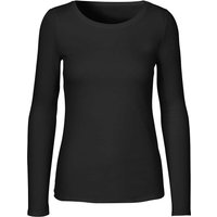 Neutral Bio-Damen-Langarmshirt mit Rundhalsaussschnitt schwarz, Gr. L – Ansicht 1