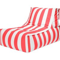 Sitzsack "Rock Santorin" outdoor, 65 x 100 x 65 cm, rot