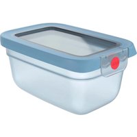 EMSA Frischhaltedose "oneClick" aus Kunststoff, 0,75 l, blau – Ansicht 1