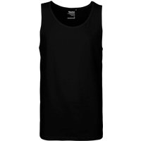 Neutral Bio-Herren-Tanktop mit Rundhalsausschnitt, schwarz, Gr. M – Ansicht 1