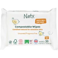 Naty Feuchttücher sensitiv, 20 Stk.