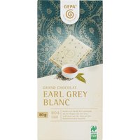 GEPA Bio-Schokolade 'Grand Chocolate' Earl Grey Blanc, 80 g