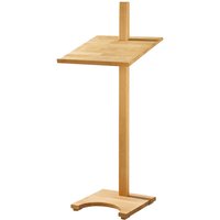 Höhenverstellbares Pult 'sway' aus massiver Buche B 50 x T 50 x 131 cm