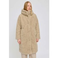 MAZINE Damen-Wintermantel 'Faux-Fur' mit Kapuze, natural, Gr. L – Ansicht 1