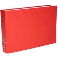 10 Exacompta Ringbücher, für 125 x 200 mm & DIN A5, 2 Ringe 25 mm, RB 40 mm, sortiert