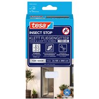 tesa Fliegengitter "Premium" für Türe 2 x 65 x 250 cm, weiß