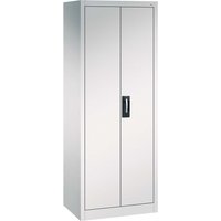 C+P Stahlschrank mit Flügeltüren "Acurado" H1950xB700xT500mm, Lichtgrau/Lichtgrau