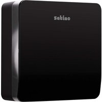 Satino Toilettenpapier-Spender Jumbo L "HYGINITY" mit Restrollenfunktion, schwarz