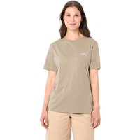 VAUDE Damen-T-Shirt "Spirit II" mit Rückenaufdruck, linen, Gr. 40 – Ansicht 1