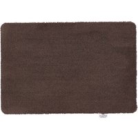HugRug Fußmatte "Sense" aus recycelten Plastikflaschen, 120 x 80 cm, clove brown