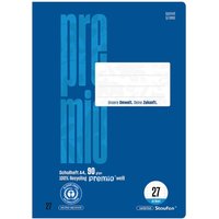 Staufen Schulheft "premio" DIN A4, 90g/m², Lineatur 27