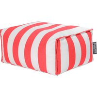 Sitzsack "Roll Santorin" outdoor, 55 x 65 x 35 cm, rot