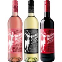 Bio-Glühwein-Paket "Heißer Hirsch" weiß, rosé, rot, 3 x 0,75 l