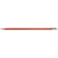 Bleistift 6-eckig natur mit Radiertip, FSC-zertifiziert 18,5 cm