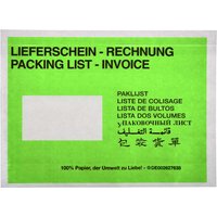 250 Dokumenten- und Lieferscheintaschen aus Papier DIN C5