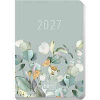 Häfft Mini Timer, Kalender 2027, DIN A7, minty leaves