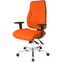 Topstar Bürodrehstuhl "P91" mit Armlehnen orange