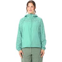 VAUDE Damen Windjacke "Neyland II" mit weitenregulierbarer Kapuze, sage, Gr. 40 – Ansicht 1