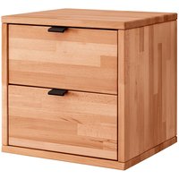 TPT Regalwürfel "BuxingHome" mit Schubladen, Kernbuche massiv, B 38 x T 35 x H 38 cm – Ansicht 1