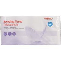 memo Toilettenpapier 'Recycling Tissue' 4-lagig, 7 x 8 Rollen – Ansicht 1
