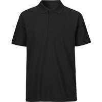 Neutral Bio-Herren-Poloshirt, 235 g/m² schwarz, Gr. M – Ansicht 1