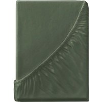 MELA Bio-Spannbettlaken 'PAMBAN' aus Jersey, 90 x 200 cm, herbal green – Ansicht 1